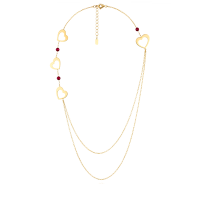 14 Ayar Altın Tasarım Kolye  -  K220368