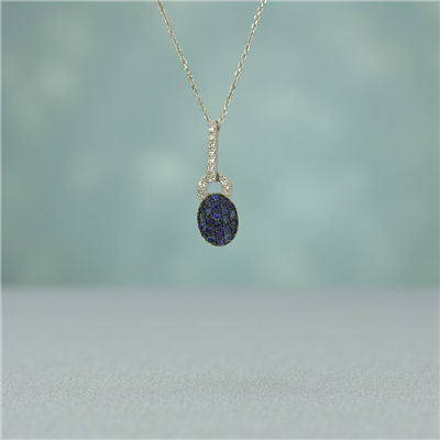 14 Ayar Altın Tasarım Kolye  -  K220945