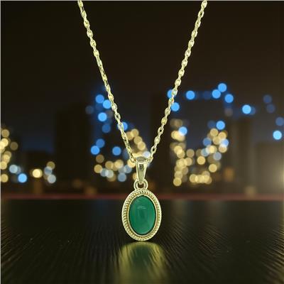 14 Ayar Altın Tasarım Kolye  -  K224504