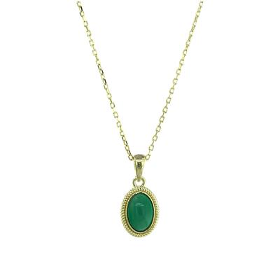 14 Ayar Altın Tasarım Kolye  -  K224504