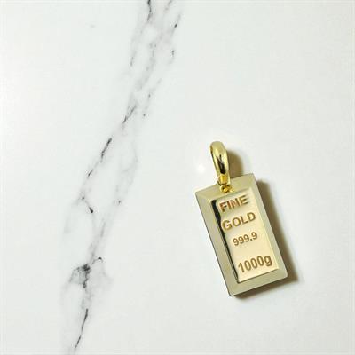 14 Ayar Altın Tasarım Kolye Ucu  -  0196816