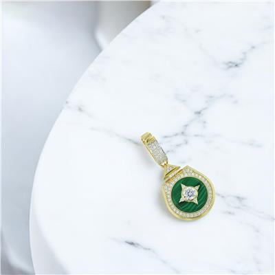 14 Ayar Altın Tasarım Kolye Ucu  -  0205258