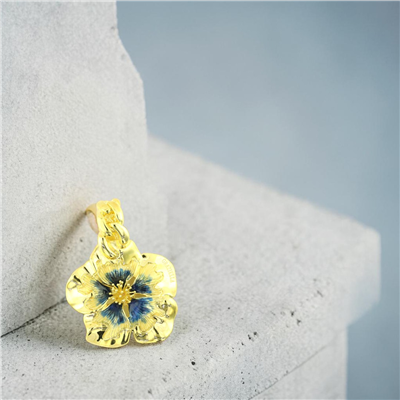 14 Ayar Altın Tasarım Kolye Ucu  -  F007123