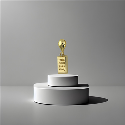 14 Ayar Altın Tasarım Kolye Ucu  -  K231908