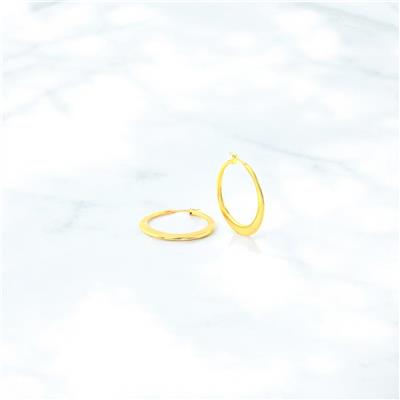 14 Ayar Altın Tasarım Küpe  -  0181369