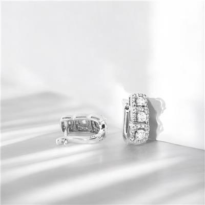 14 Ayar Altın Tasarım Küpe  -  0185035