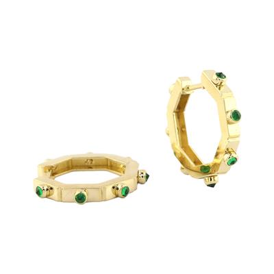 14 Ayar Altın Tasarım Küpe  -  0185234