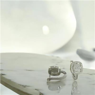 14 Ayar Altın Tasarım Küpe  -  0193060