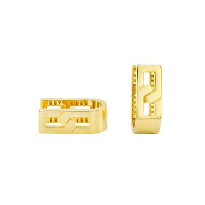 14 Ayar Altın Tasarım Küpe  -  0194353