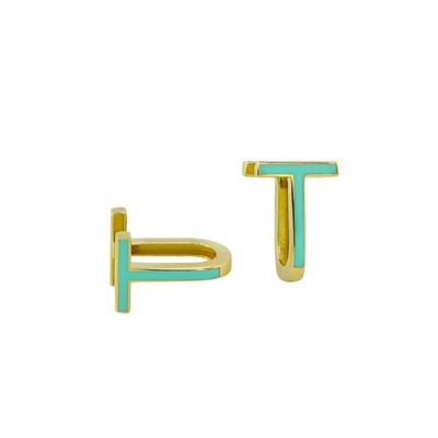 14 Ayar Altın Tasarım Küpe  -  0194354