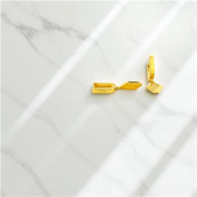 14 Ayar Altın Tasarım Küpe  -  0194433