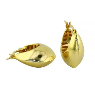 14 Ayar Altın Tasarım Küpe  -  0194714