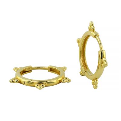 14 Ayar Altın Tasarım Küpe  -  0194718