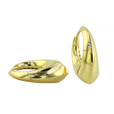 14 Ayar Altın Tasarım Küpe  -  0194731