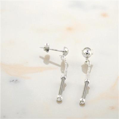 14 Ayar Altın Tasarım Küpe  -  0195062