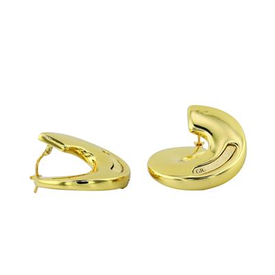 14 Ayar Altın Tasarım Küpe  -  0195192