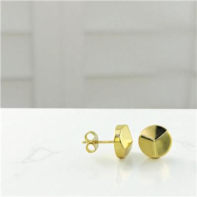 14 Ayar Altın Tasarım Küpe  -  0195194