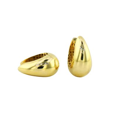 14 Ayar Altın Tasarım Küpe  -  0197071