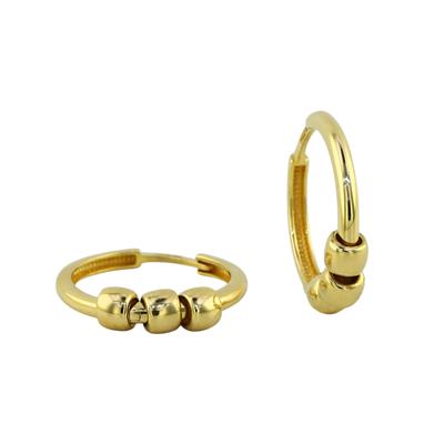 14 Ayar Altın Tasarım Küpe  -  0197937