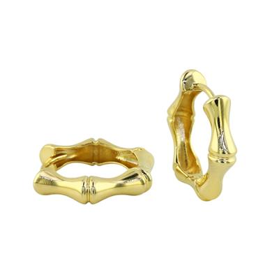 14 Ayar Altın Tasarım Küpe  -  0197947