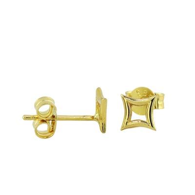 14 Ayar Altın Tasarım Küpe  -  0197978