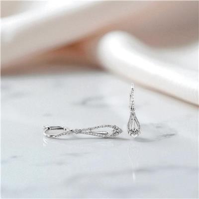 14 Ayar Altın Tasarım Küpe  -  0199117