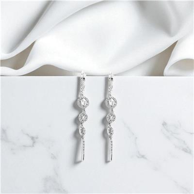 14 Ayar Altın Tasarım Küpe  -  0199119