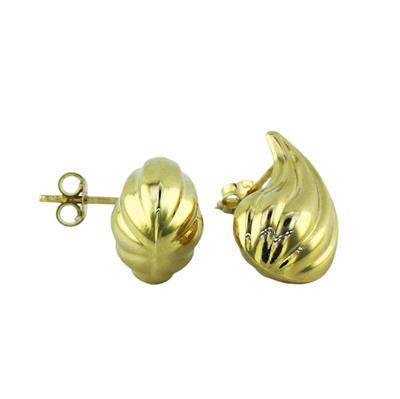 14 Ayar Altın Tasarım Küpe  -  0199466