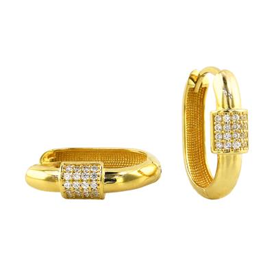 14 Ayar Altın Tasarım Küpe  -  0201122