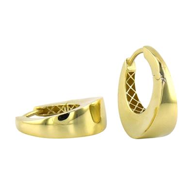 14 Ayar Altın Tasarım Küpe  -  0201138