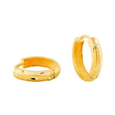 14 Ayar Altın Tasarım Küpe  -  0202588