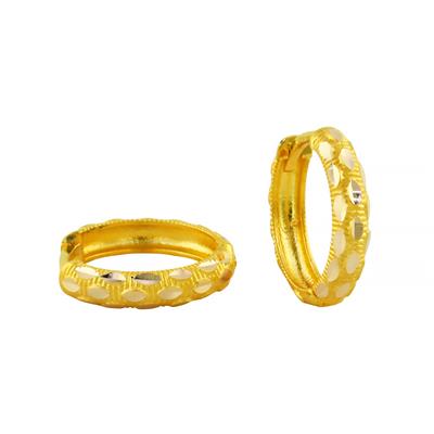 14 Ayar Altın Tasarım Küpe  -  0202712