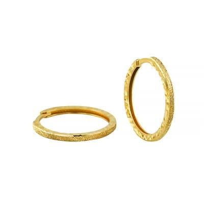 14 Ayar Altın Tasarım Küpe  -  0203729