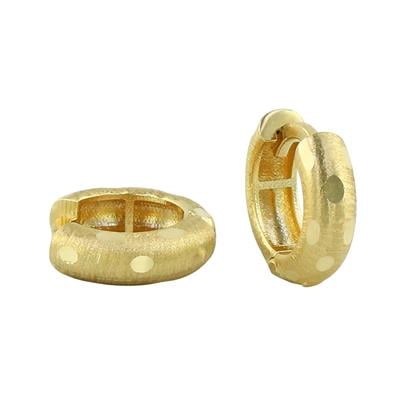 14 Ayar Altın Tasarım Küpe  -  0204006