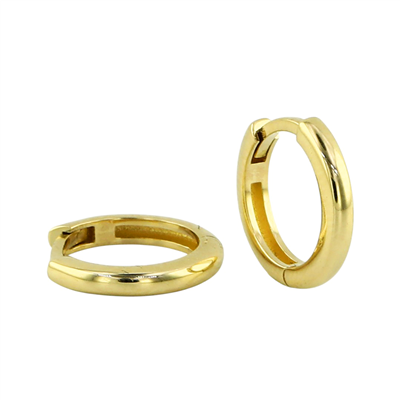 14 Ayar Altın Tasarım Küpe  -  0205449