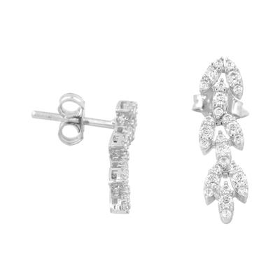 14 Ayar Altın Tasarım Küpe  -  F001785