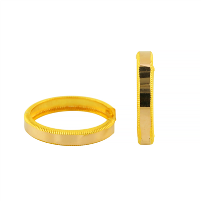 14 Ayar Altın Tasarım Küpe  -  F006569
