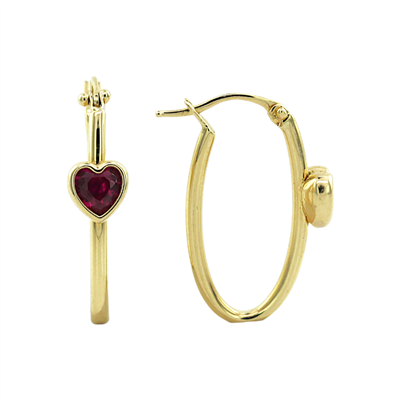 14 Ayar Altın Tasarım Küpe  -  K219299