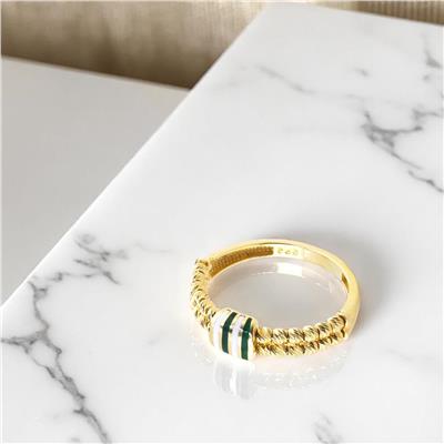 14 Ayar Altın Tasarım Yüzük - 0166987