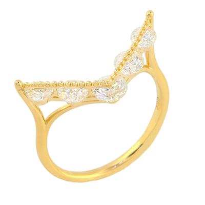 14 Ayar Altın Tasarım Yüzük  -  0181207