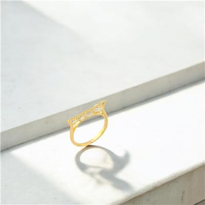 14 Ayar Altın Tasarım Yüzük  -  0181208