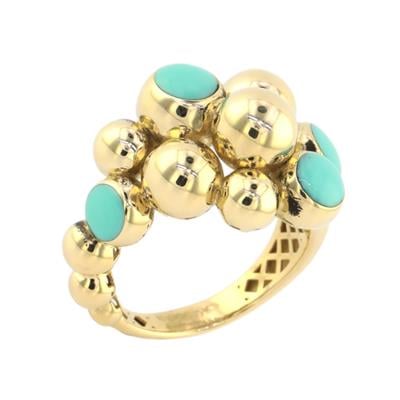 14 Ayar Altın Tasarım Yüzük  -  0181335