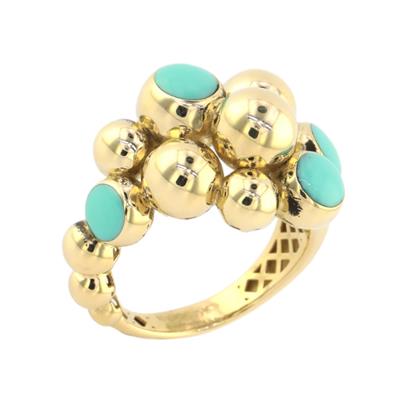 14 Ayar Altın Tasarım Yüzük  -  0181335