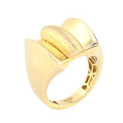 14 Ayar Altın Tasarım Yüzük  -  0181336