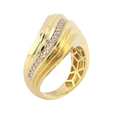 14 Ayar Altın Tasarım Yüzük  -  0181348