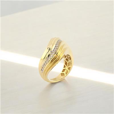 14 Ayar Altın Tasarım Yüzük  -  0181348