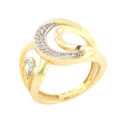 14 Ayar Altın Tasarım Yüzük  -  0181350