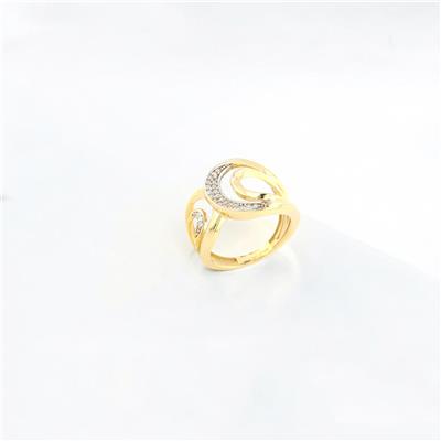 14 Ayar Altın Tasarım Yüzük  -  0181350