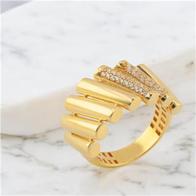 14 Ayar Altın Tasarım Yüzük  -  0181839