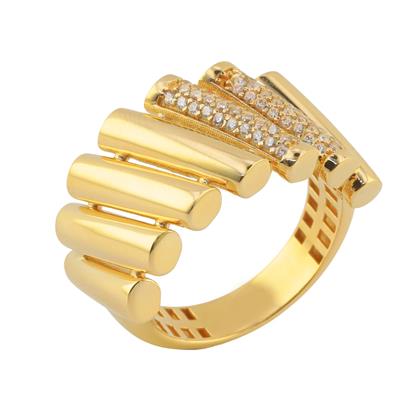 14 Ayar Altın Tasarım Yüzük  -  0181839